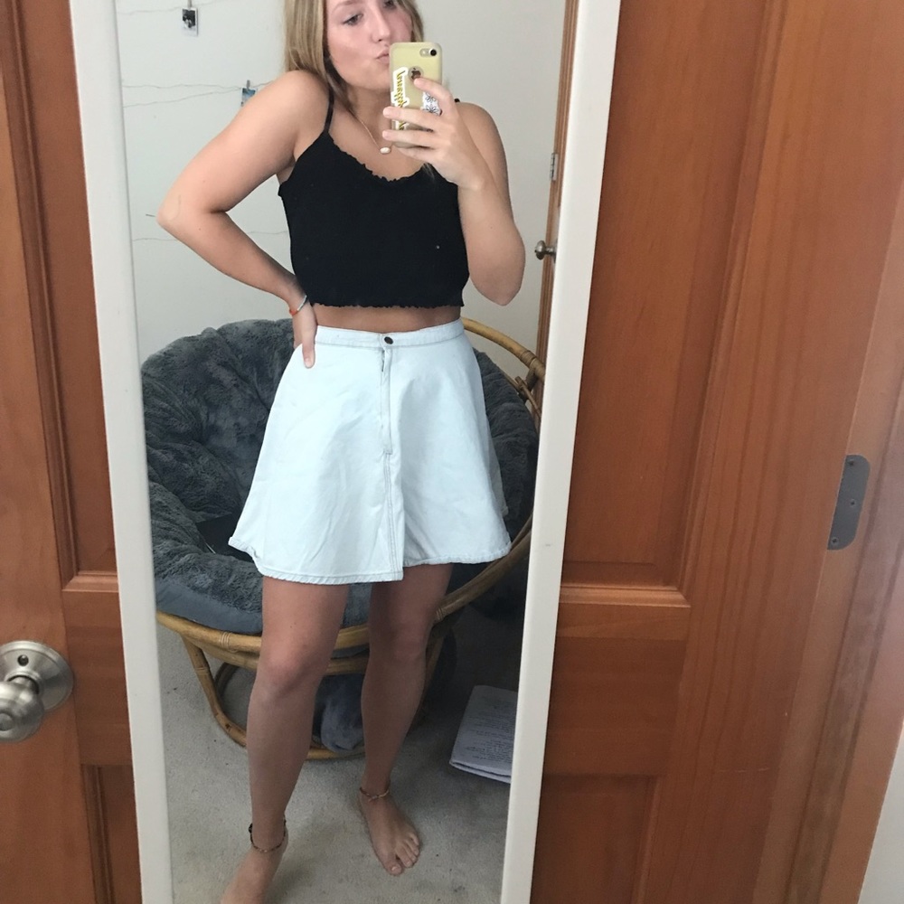 American Apparel denim skirt - Picture 4 of 6